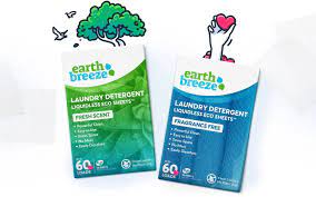EarthBreeze Laundry Detergent Eco Sheets